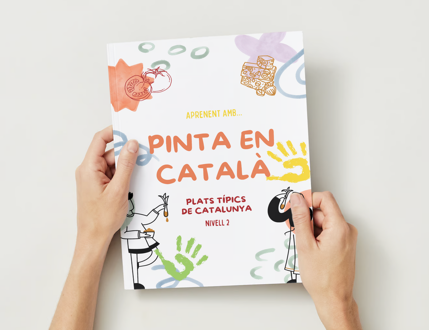 Pinta en català:  Productes de la terra. Nivell 1